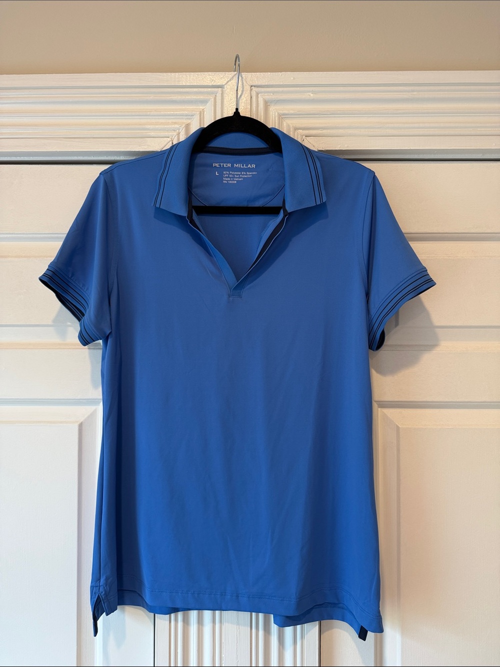 Peter Millar Women's Royal Blue Short-Sleeve Polo